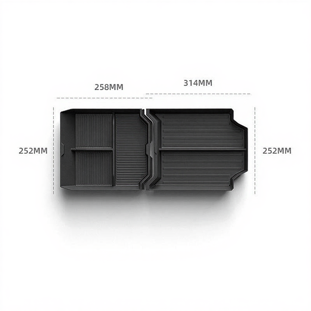 Tesla Cybertruck Armrest Box Organizer/Center Lower Box Organizer/Glove Box Organizer