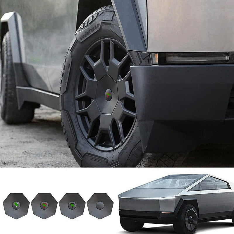 Tesla Cybertruck Heptagon Center Wheel Hub Cap 4PCS Secondary image