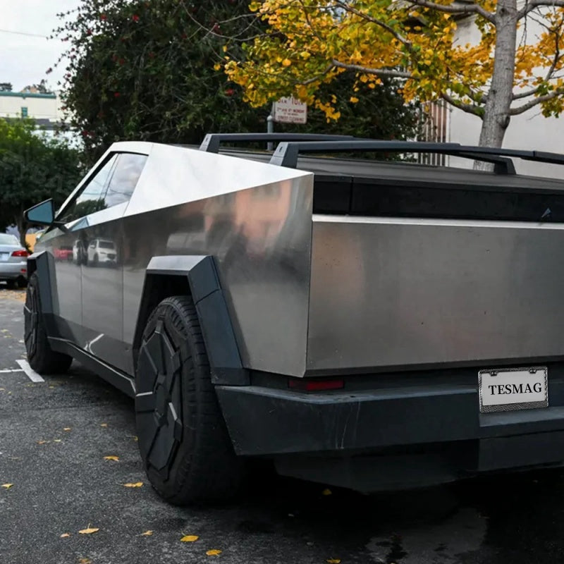 Tesla Cybertruck License Plate Frame - Real Molded Carbon Fiber