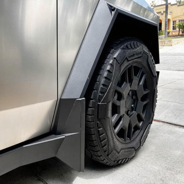 Tesla Cybertruck Mudflaps No Drilling Mud Guard