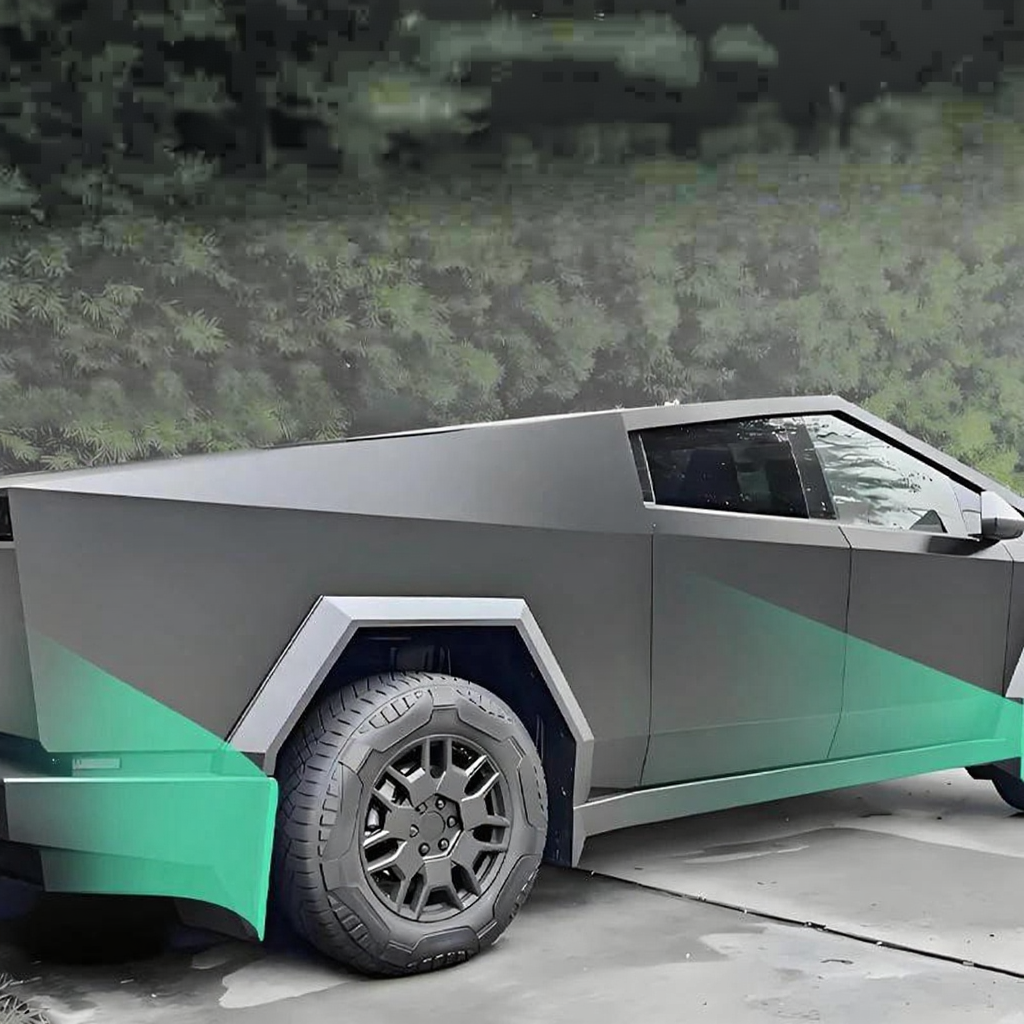 Tesla Cybertruck Mudflaps No Drilling Mud Guard