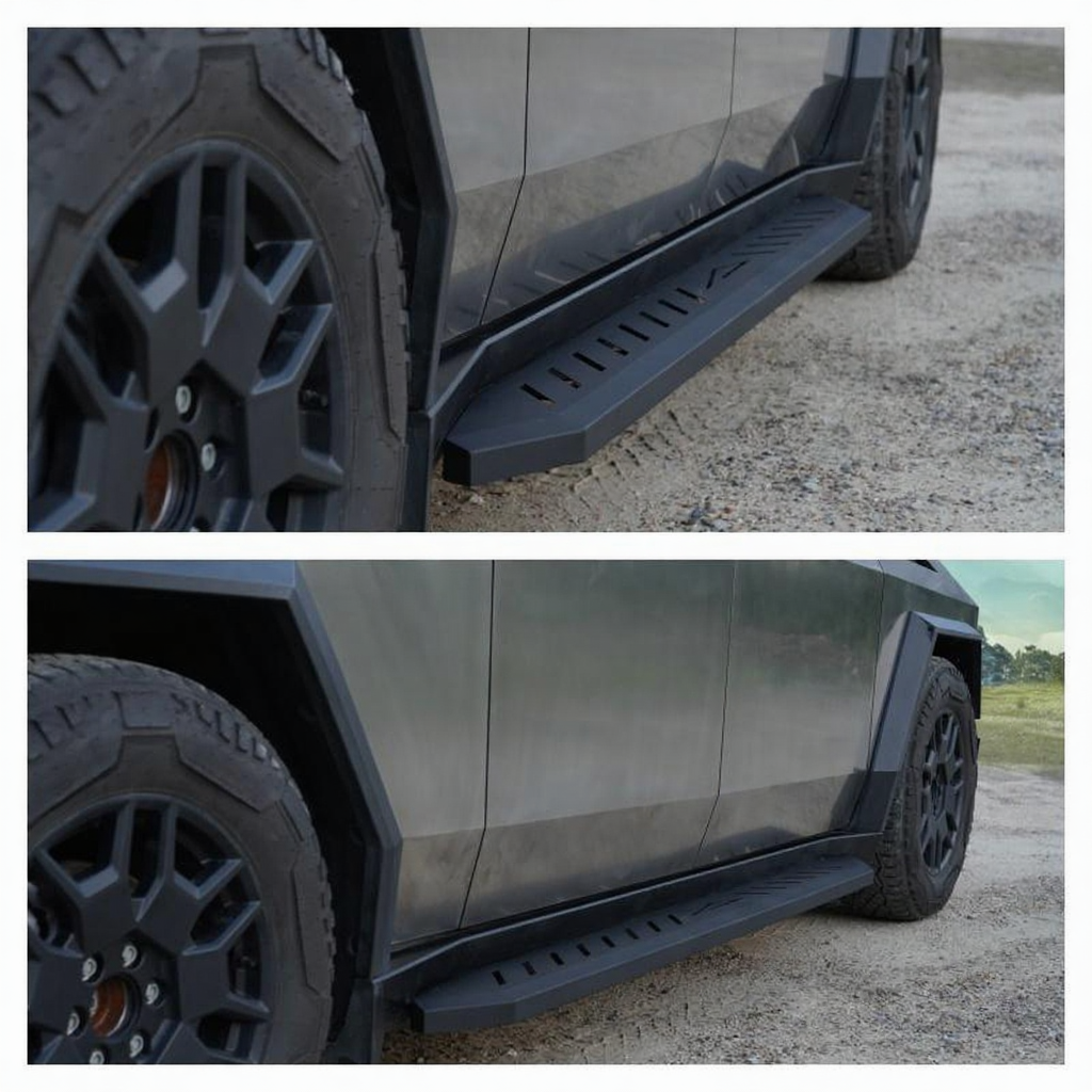 Tesla Cybertruck Running Boards Side Steps