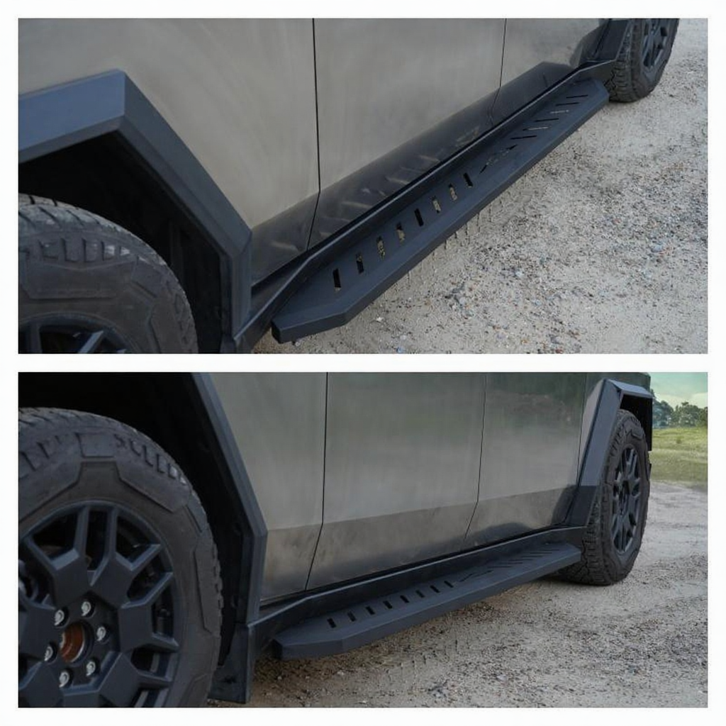 Tesla Cybertruck Running Boards Side Steps