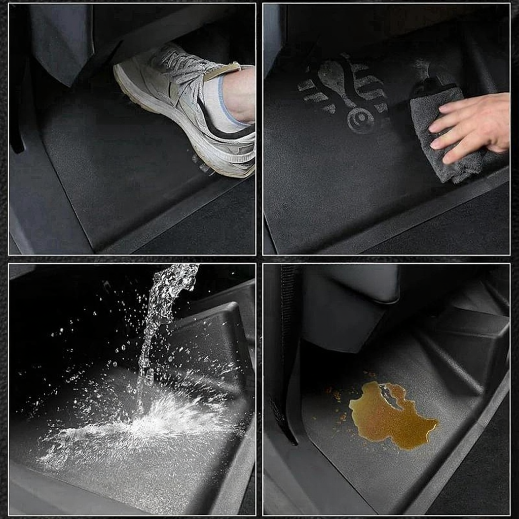 Tesla Cybertruck Under Rear Seat TPE Kick Protection Cover
