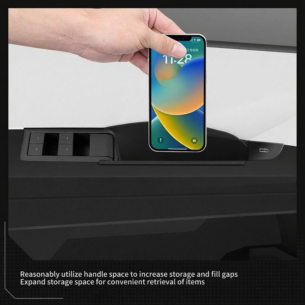 Tesla Cybertruck Front and Rear Door Handle Organizer