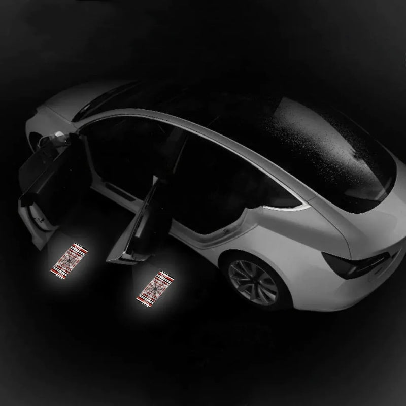 Plaid projector lights Tesla Model S/3/X/Y Door（2019-2023）