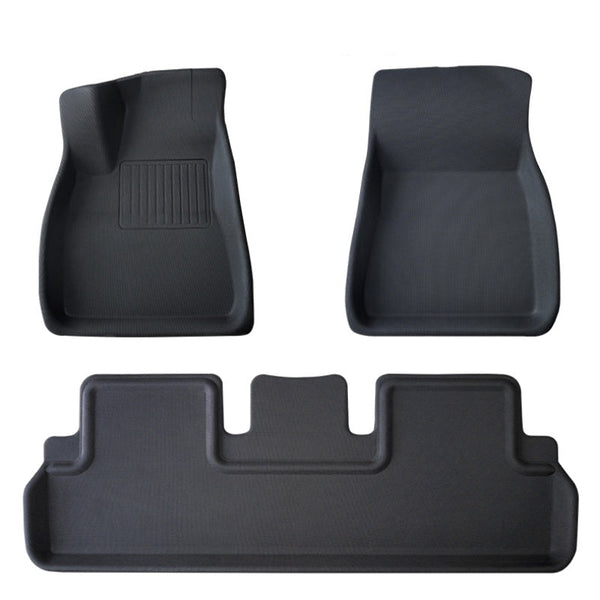 3D All Weather Tesla Model 3 Floor Mats（2020-2023）