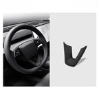 Tesla Model 3 Highland/Y Juniper Alcantara Steering Wheel U-Shaped Panel Patch