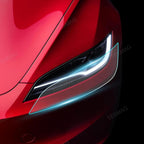 Tesla Model 3 Highland Black TPU Headlight & Tail Light Protection Film