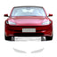 Tesla Model 3 Highland Black TPU Headlight & Tail Light Protection Film