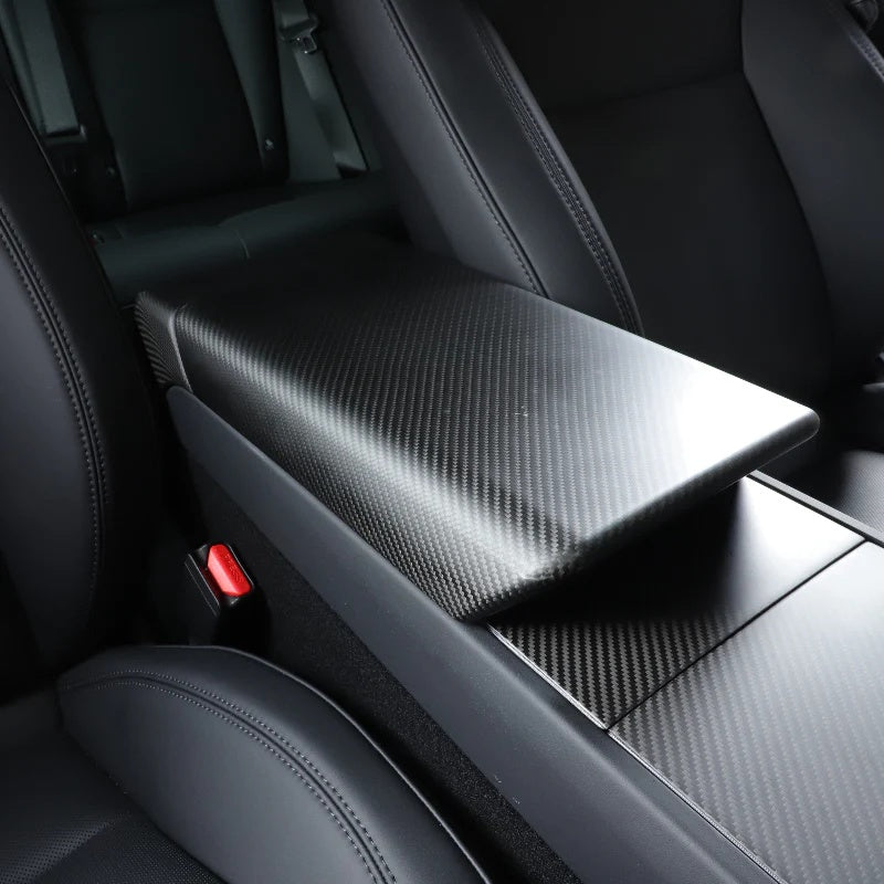 Tesla Model 3 /Y Highland Carbon Fiber Armrest Cover