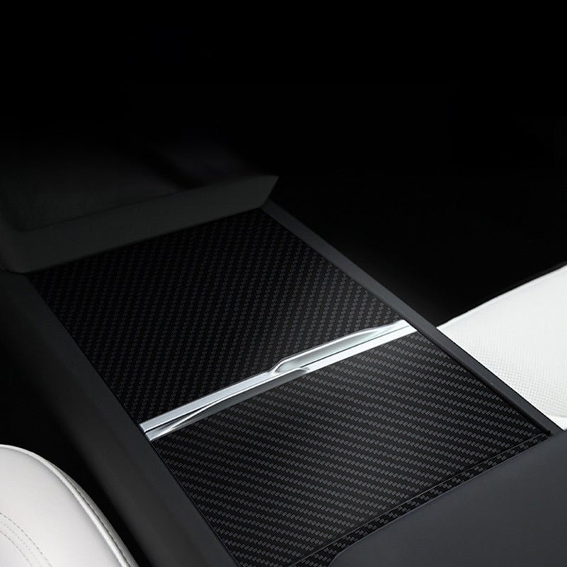 Tesla Model 3 Highland/Y Juniper Carbon Fiber Pattern Center Panel Patch