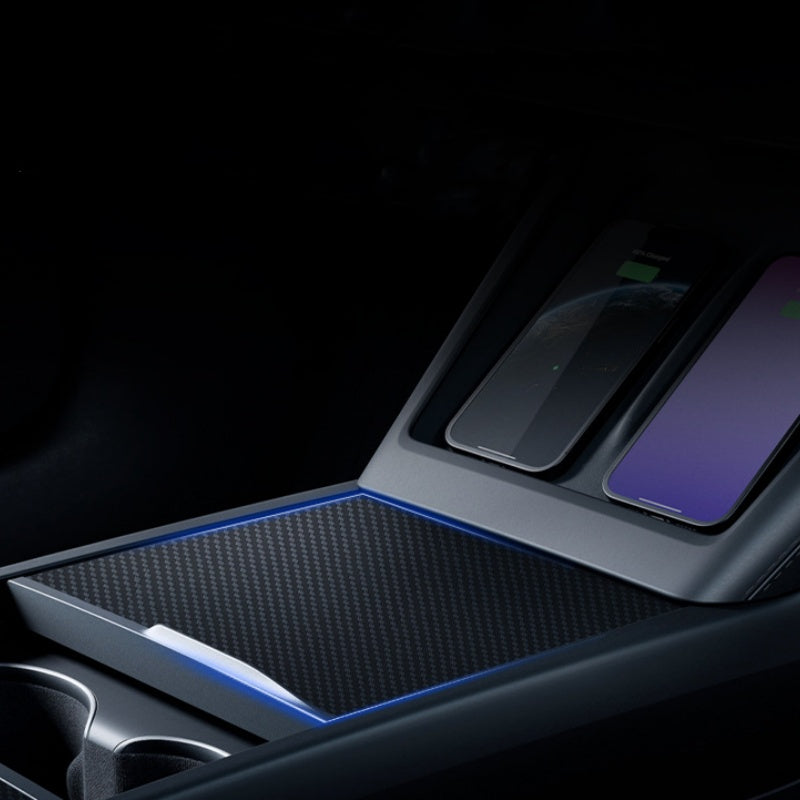 Tesla Model 3 Highland/Y Juniper Carbon Fiber Pattern Center Panel Patch