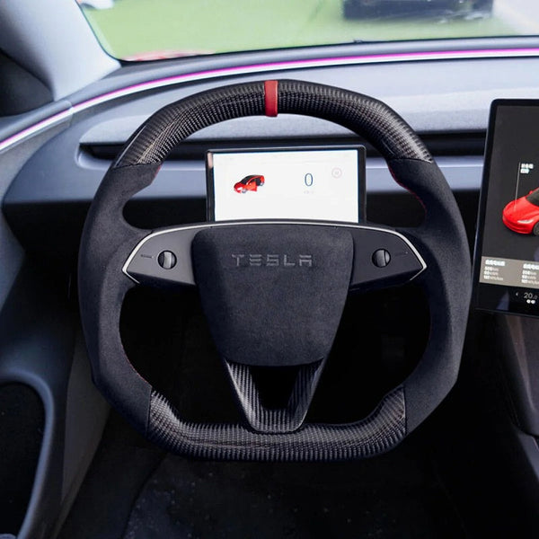 Tesla Model 3 Highland/Y Juniper Sport Carbon Fibre Steering Wheel