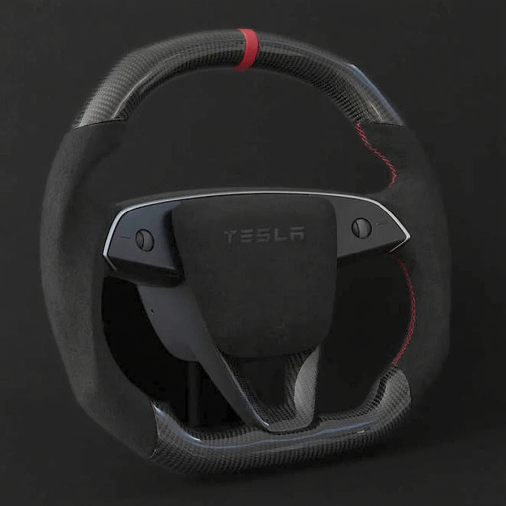 Tesla Model 3 Highland/Y Juniper Sport Carbon Fibre Steering Wheel