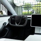 Tesla Model 3 Highland Yoke Steering Wheel With Full Real Carbon Fiber