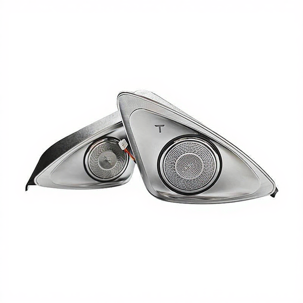 Tesla Model 3/Y/3Highland 4D Rotating Tweeter with LED Ambient Lighting
