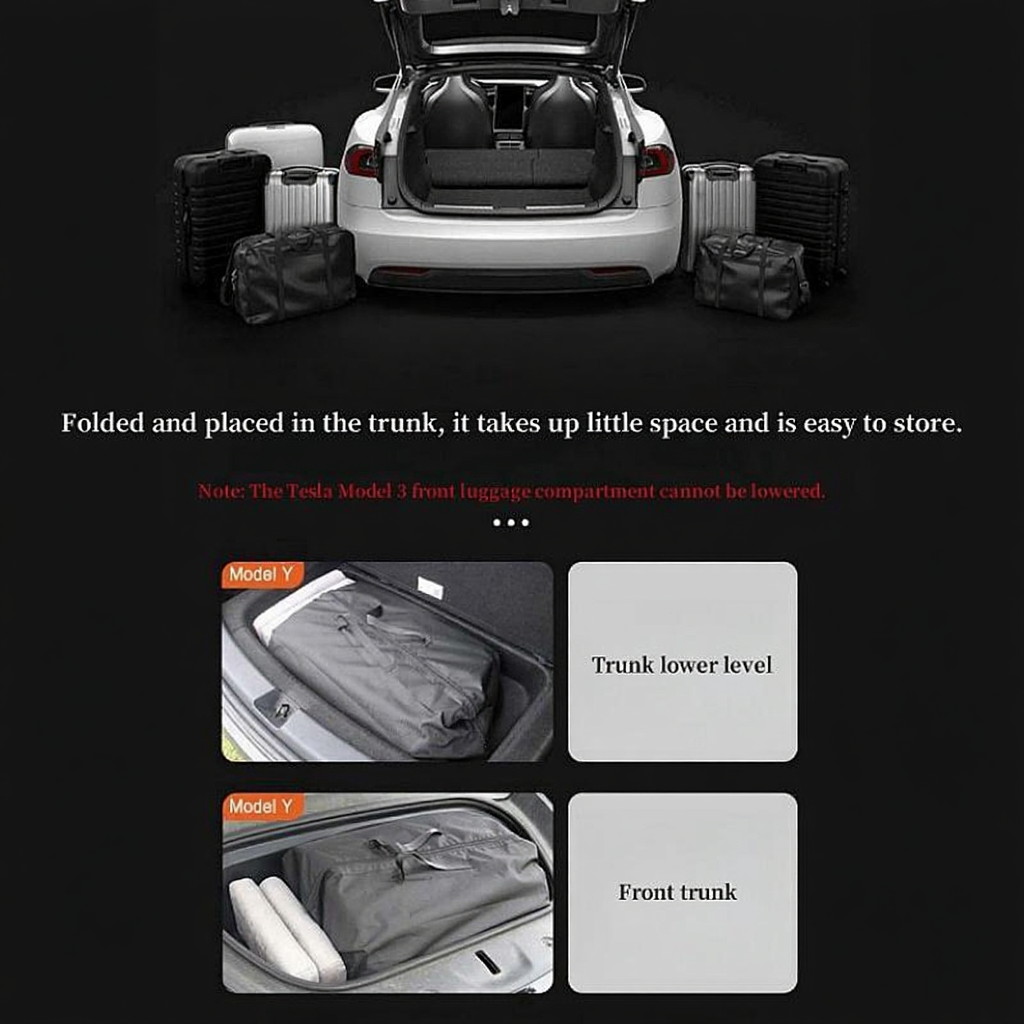 Tesla Model 3/Y/3 Highland Non-Inflatable Camping Mattress