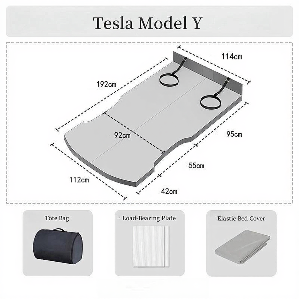 Tesla Model 3/Y/3 Highland Non-Inflatable Camping Mattress