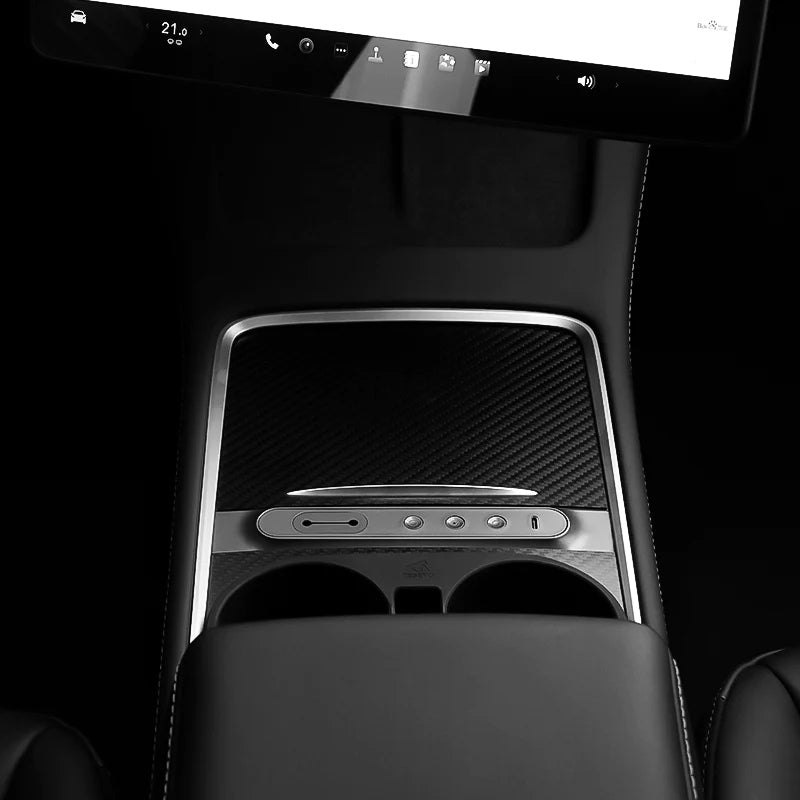 Center Console USB Hub Buttons for Tesla Model 3/Y