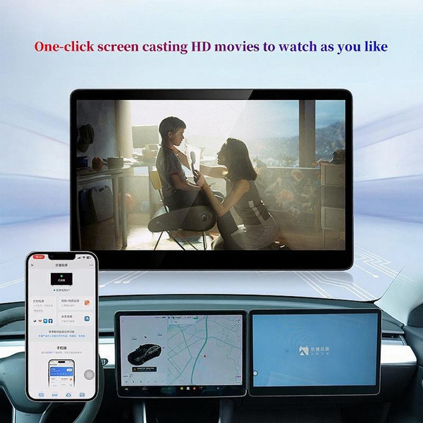 Tesla Model 3/Y 15.6-inch Smart HD Entertainment Screen