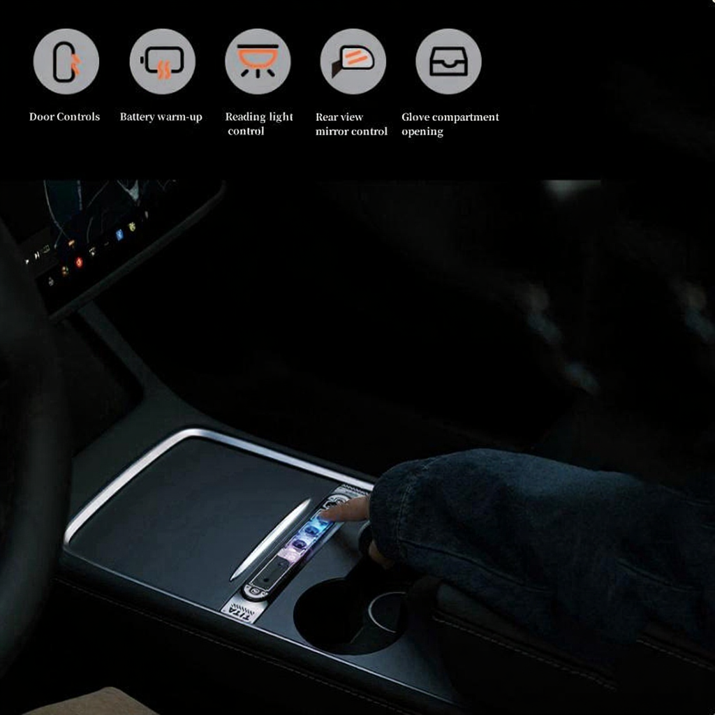 Tesla Model 3/Y Center Console Multi-function Control Button Docking Station