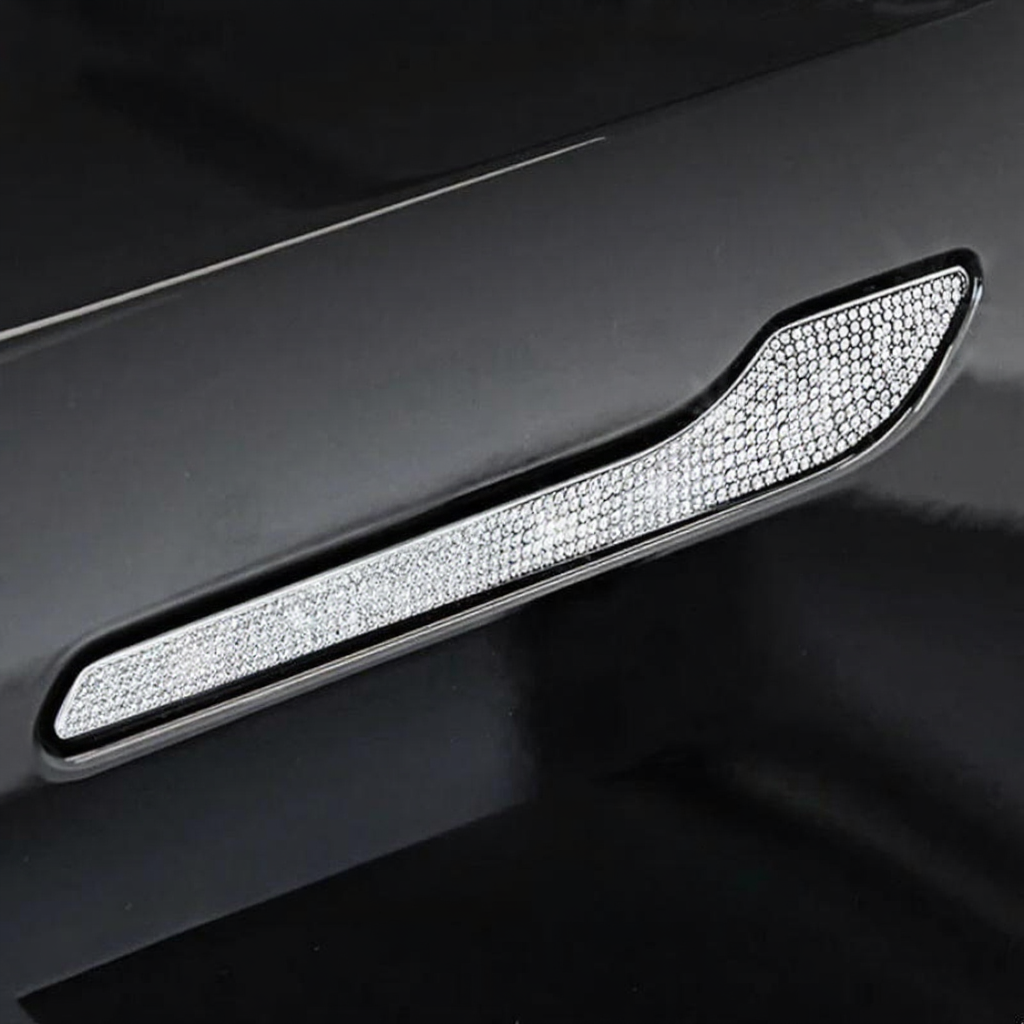 Tesla Model 3/Y Diamond Door Handle Patch Secondary image