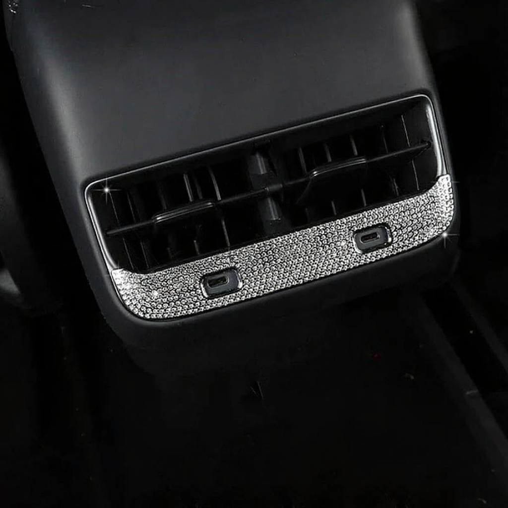 Tesla Model 3/Y Rear Air Condition Vent Diamond Patch（2017-2023） Secondary image