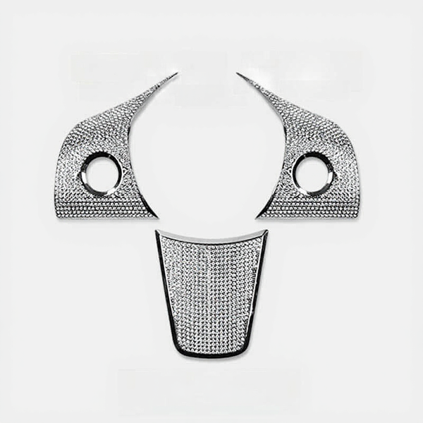 Tesla Model 3/Y Steering Wheel Button Diamond Patch (2017-2023)