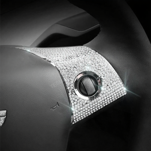 Tesla Model 3/Y Steering Wheel Button Diamond Patch (2017-2023)