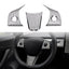Tesla Model 3/Y Steering Wheel Button Diamond Patch (2017-2023)