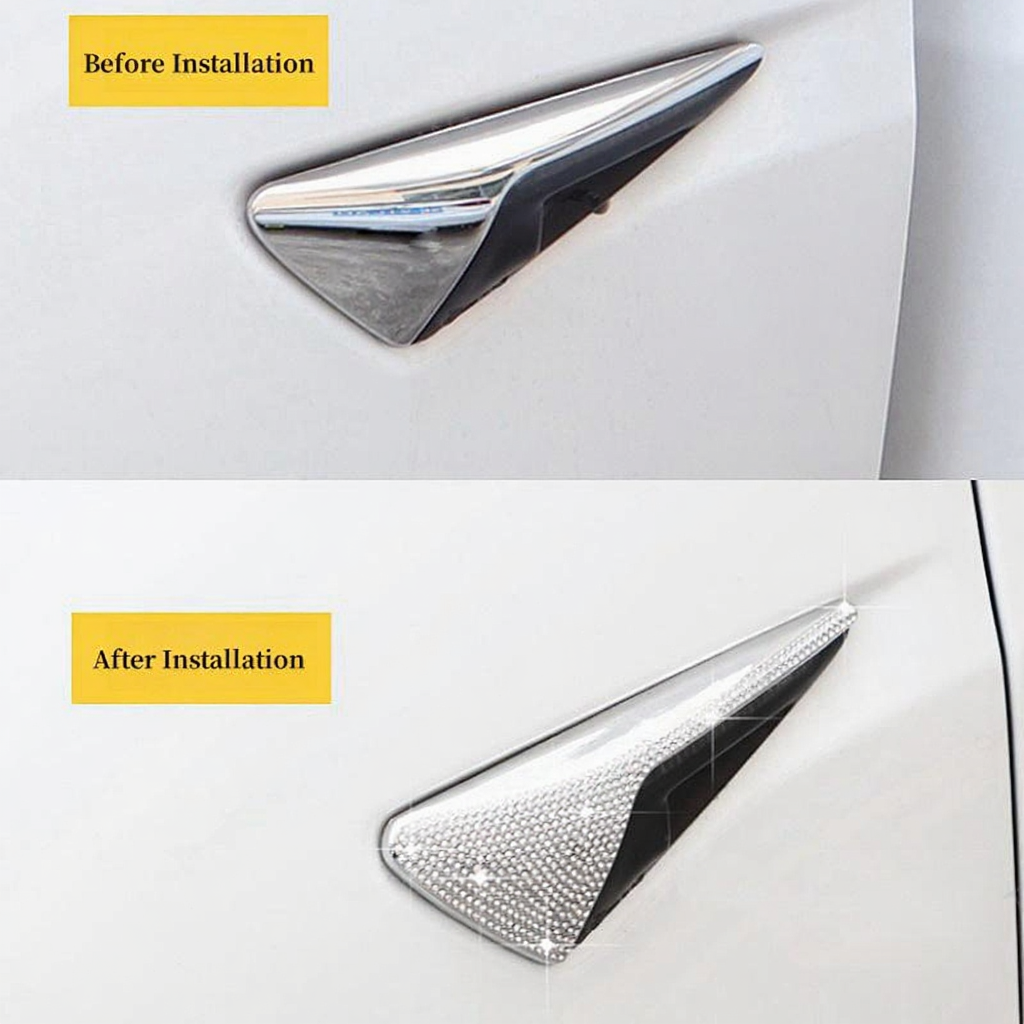 Tesla Model 3/Y Turn Signal Side Camera Diamond Patch