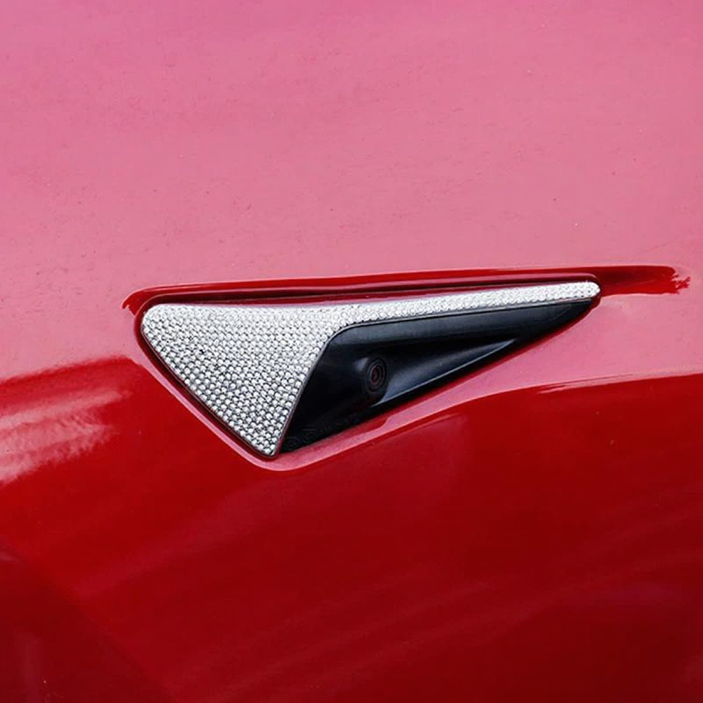 Tesla Model 3/Y Turn Signal Side Camera Diamond Patch
