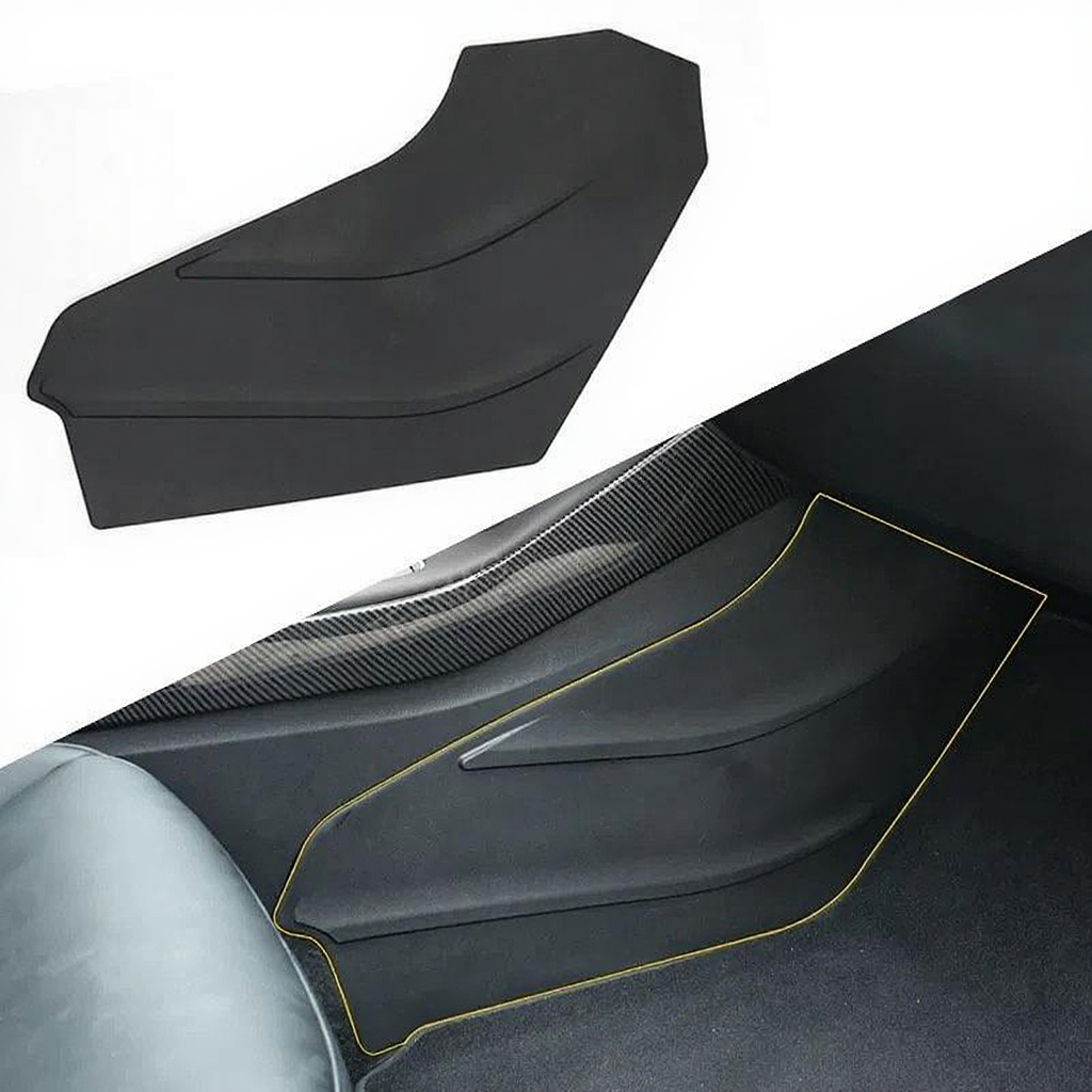 Tesla Model 3/Y/3Highland center console side guard TPE kick pad
