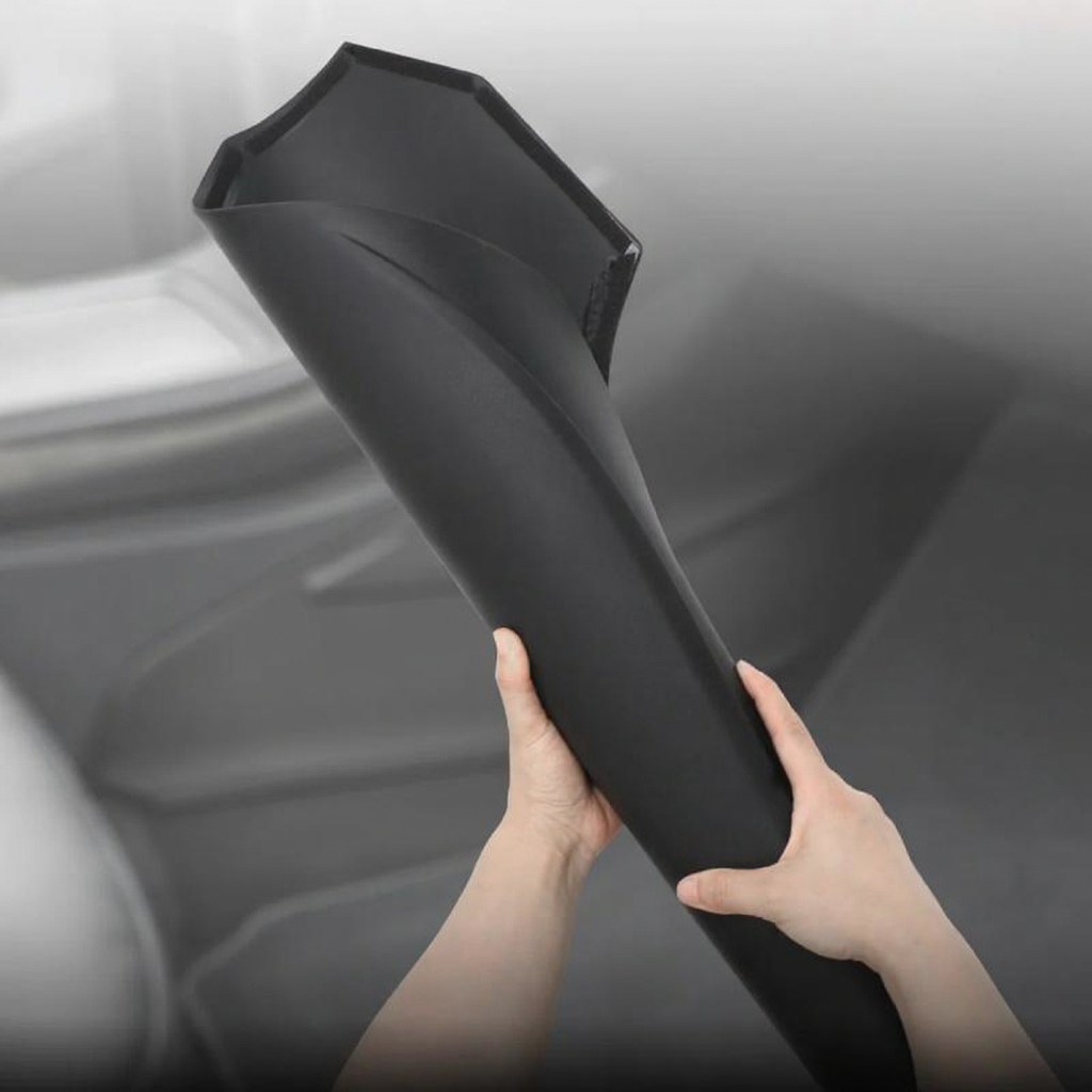 Tesla Model 3/Y/3Highland center console side guard TPE kick pad