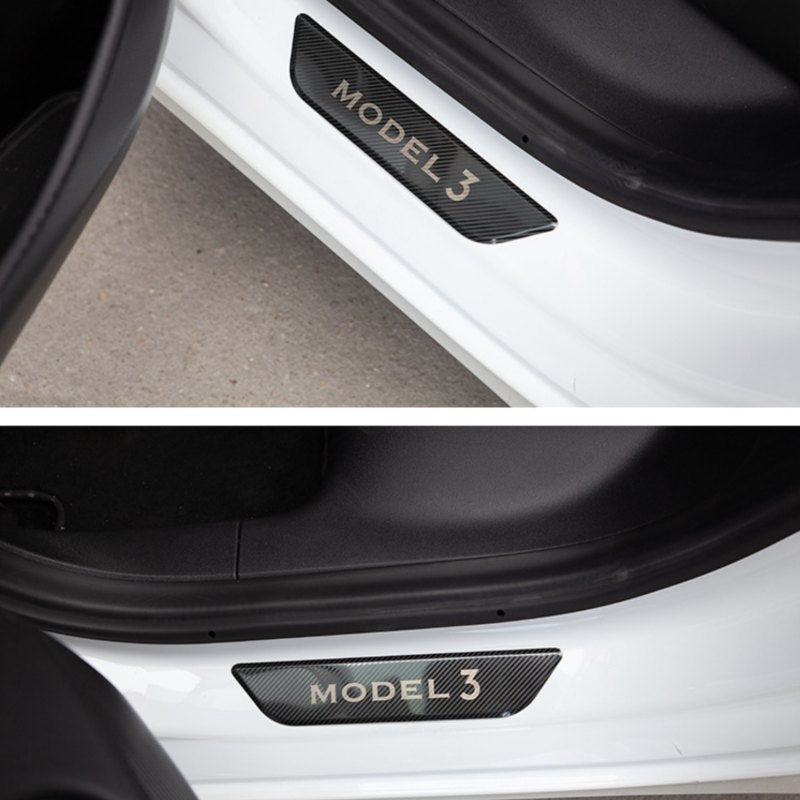 Door Sill Protection for Tesla Model Y/3 Highland (4Pcs)