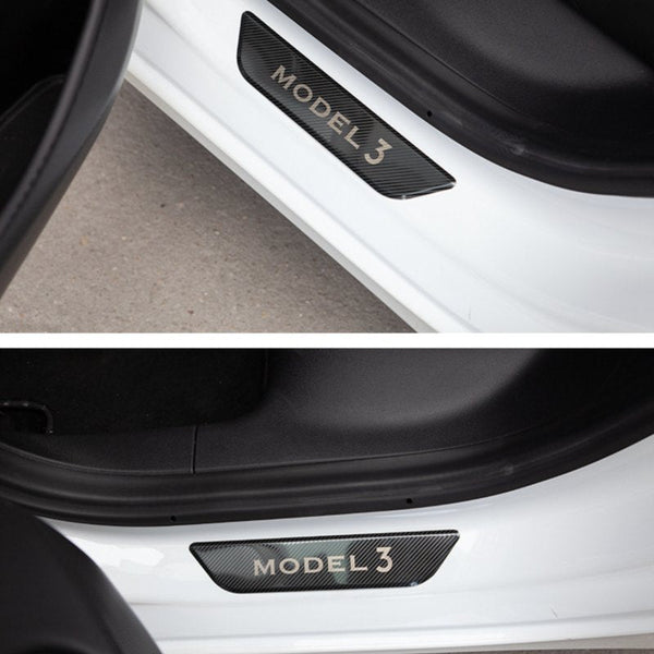 Door Sill Protection for Tesla Model Y/3 Highland (4Pcs)