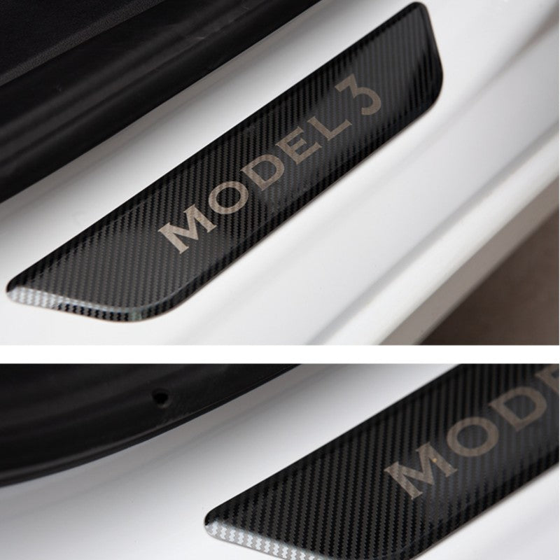 Door Sill Protection for Tesla Model Y/3 Highland (4Pcs)