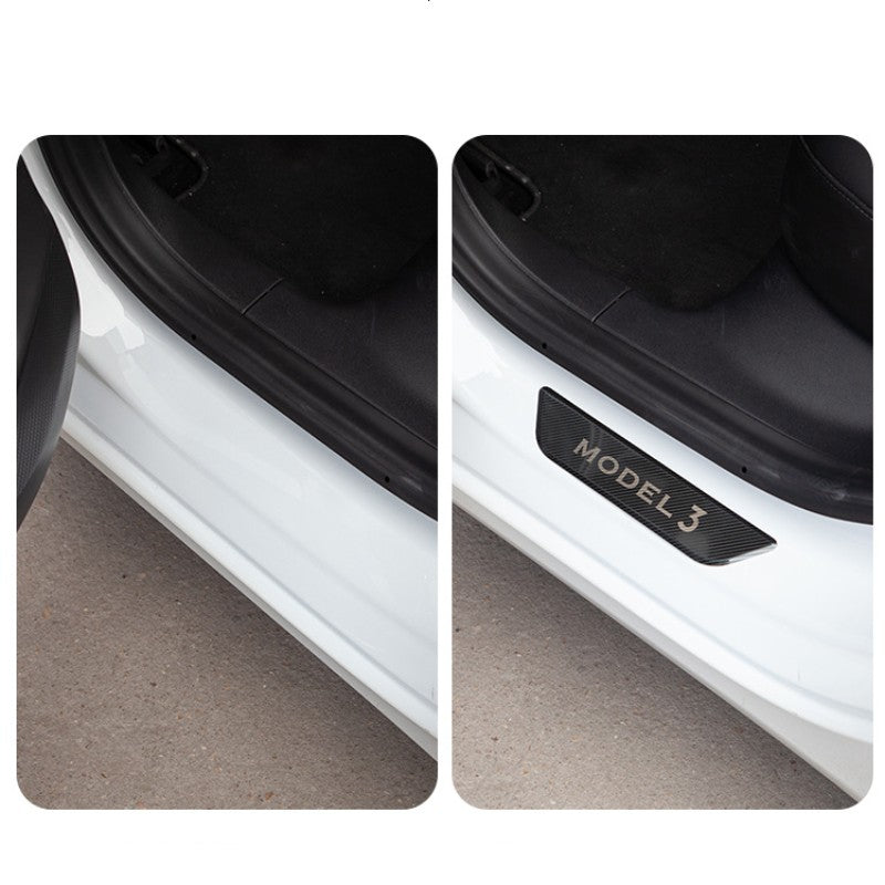 Door Sill Protection for Tesla Model Y/3 Highland (4Pcs)