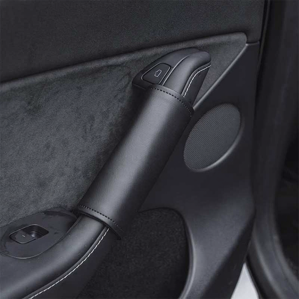 Tesla Model 3/Y Inner Door Handle Leather Protective Cover Secondary image