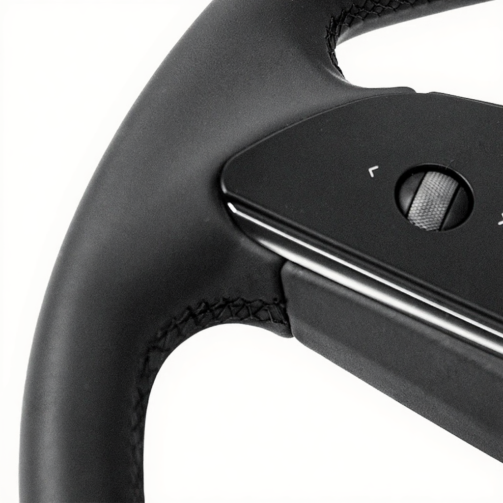 Tesla Model 3/Y Steering Wheel is Inspired by Cybertruck Style