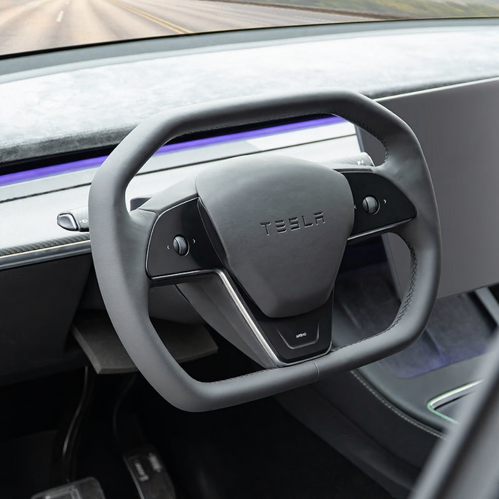 Tesla Model 3/Y Steering Wheel is Inspired by Cybertruck Style Secondary image