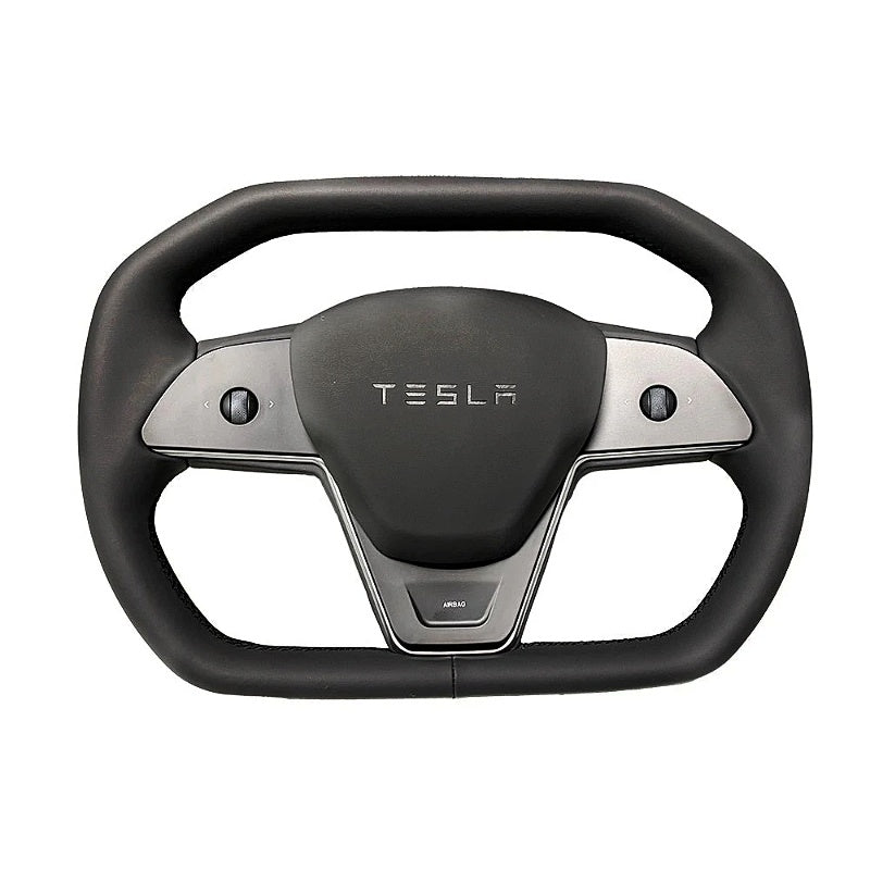 Tesla Model 3/Y Steering Wheel is Inspired by Cybertruck Style