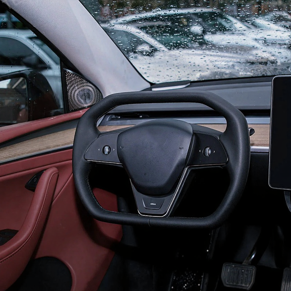 Tesla Model 3/Y Steering Wheel is Inspired by Cybertruck Style