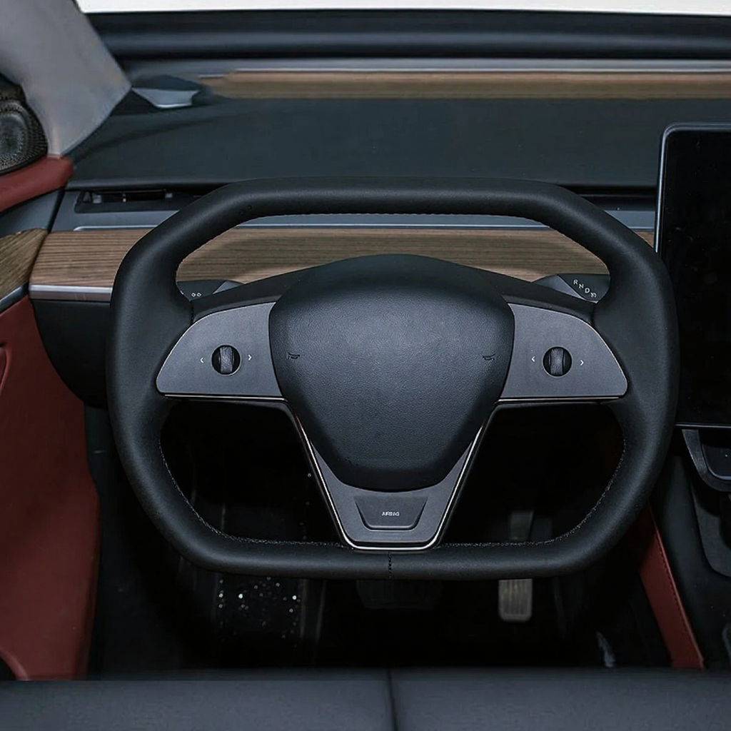 Tesla Model 3/Y Steering Wheel is Inspired by Cybertruck Style