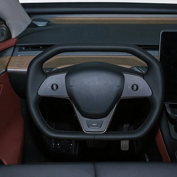 Tesla Model 3/Y Steering Wheel is Inspired by Cybertruck Style