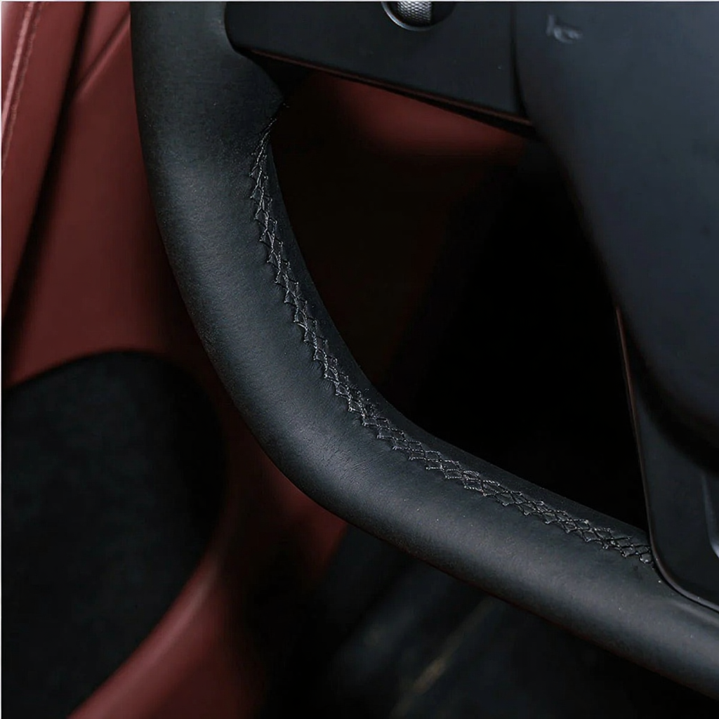 Tesla Model 3/Y Steering Wheel is Inspired by Cybertruck Style