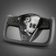 Tesla Model 3/Y Yoke Steering Wheel  - Black Nappa Leather