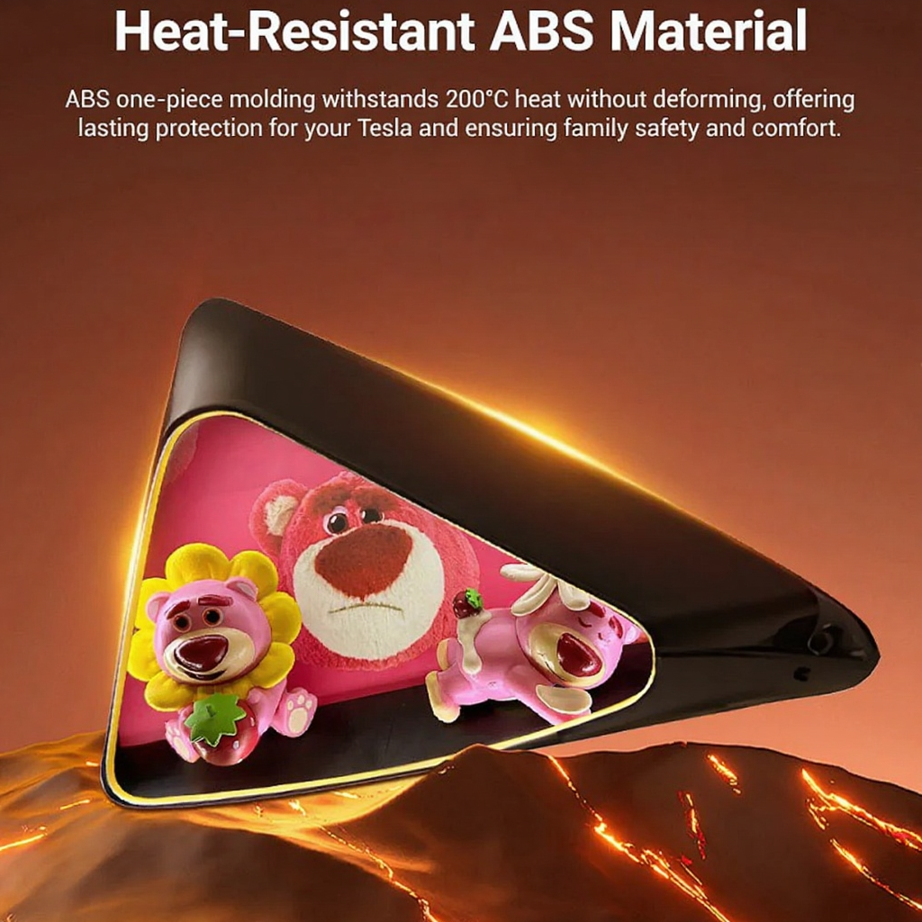Tesla Model 3/Y/3 Highland Ambient Light Triangle Window Lotso Bear