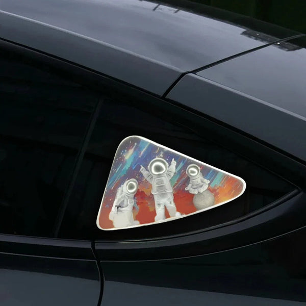 Tesla Model 3/Y/3 Highland Astronaut Ambient Light Triangle Window